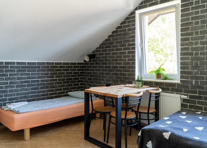 Pod Brzozami Rum i privatbostad Ustronie Morskie